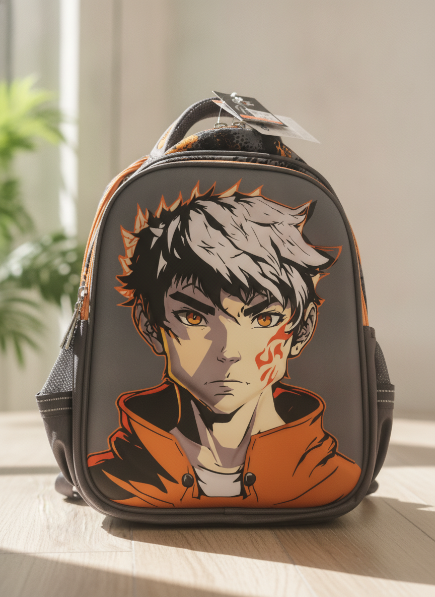 B & Z Anime Style School Backpack Size_(17)
