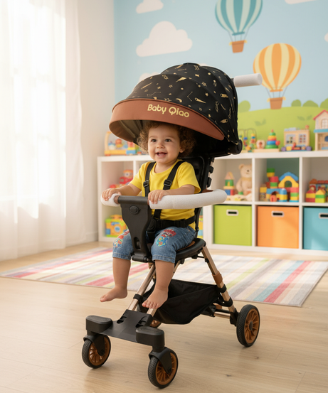 Baby Qiao Foldable Tricycle Stroller