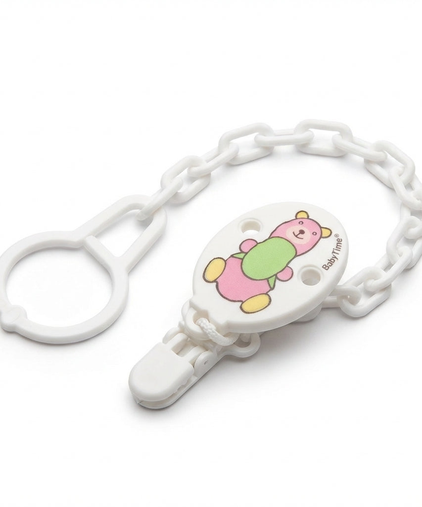 BabyTime Emboss Patterned Soother Chain