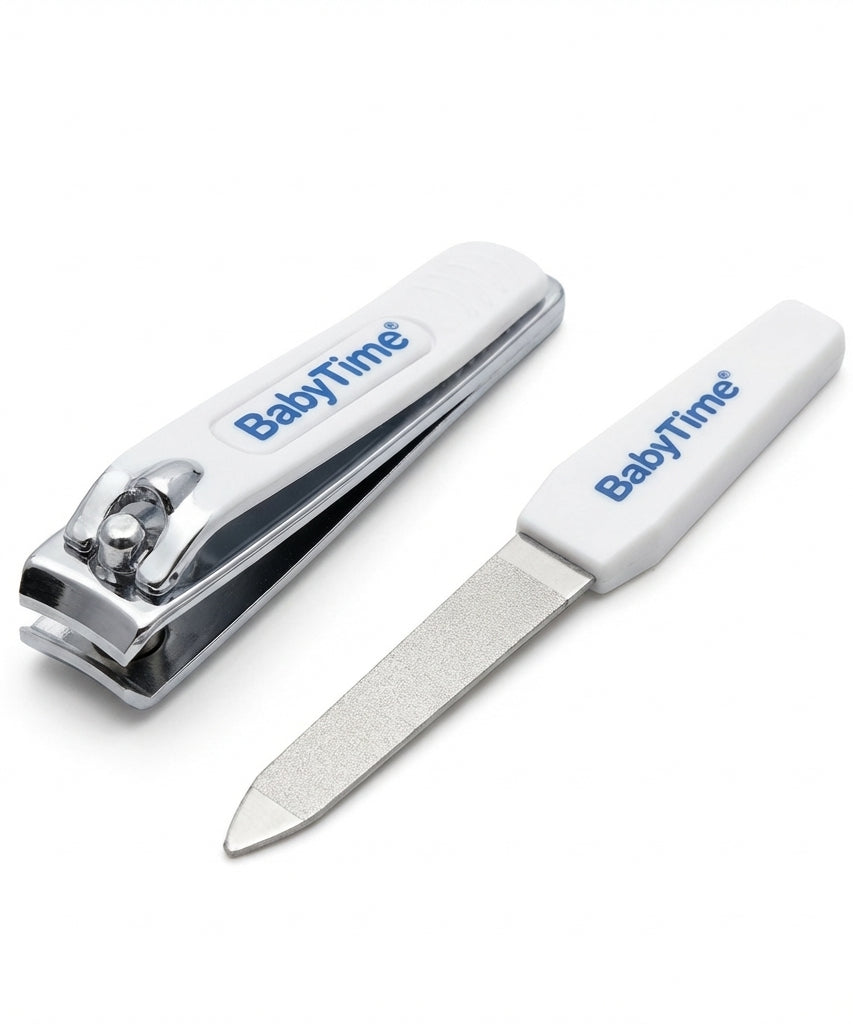 BabyTime Gripper Nail Clipper with Bonus Nail File