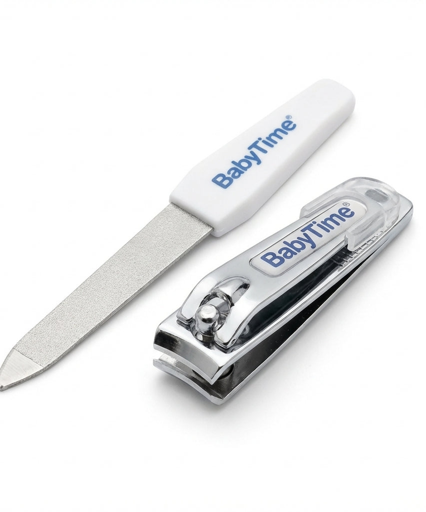 BabyTime Gripper Nail Clipper with Bonus Nail File