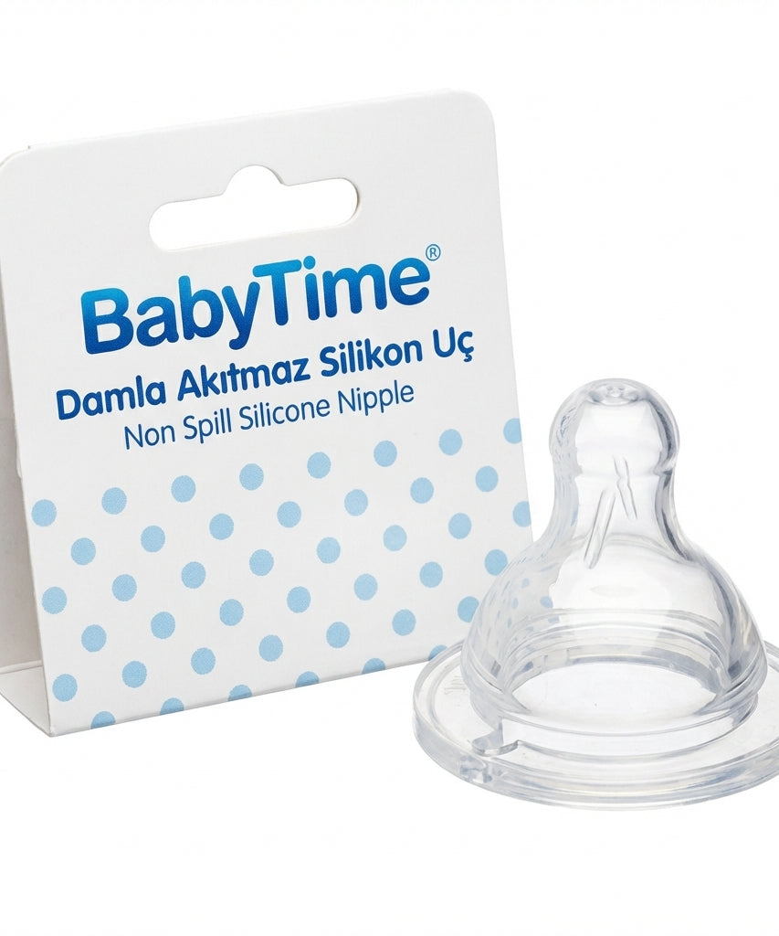 BabyTime Non Spill Silicone Nipple