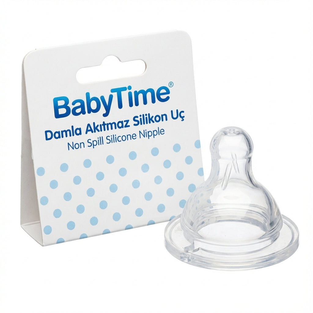 BabyTime Non Spill Silicone Nipple