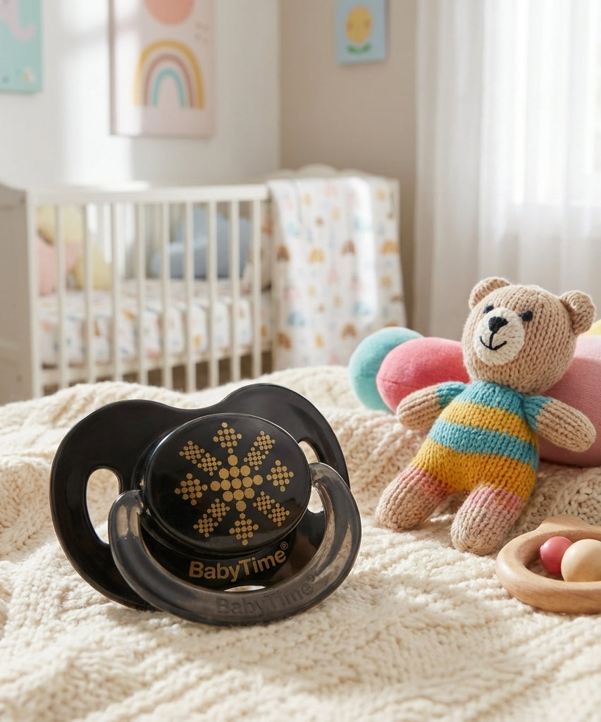 BabyTime Orthodontical Black Soother
