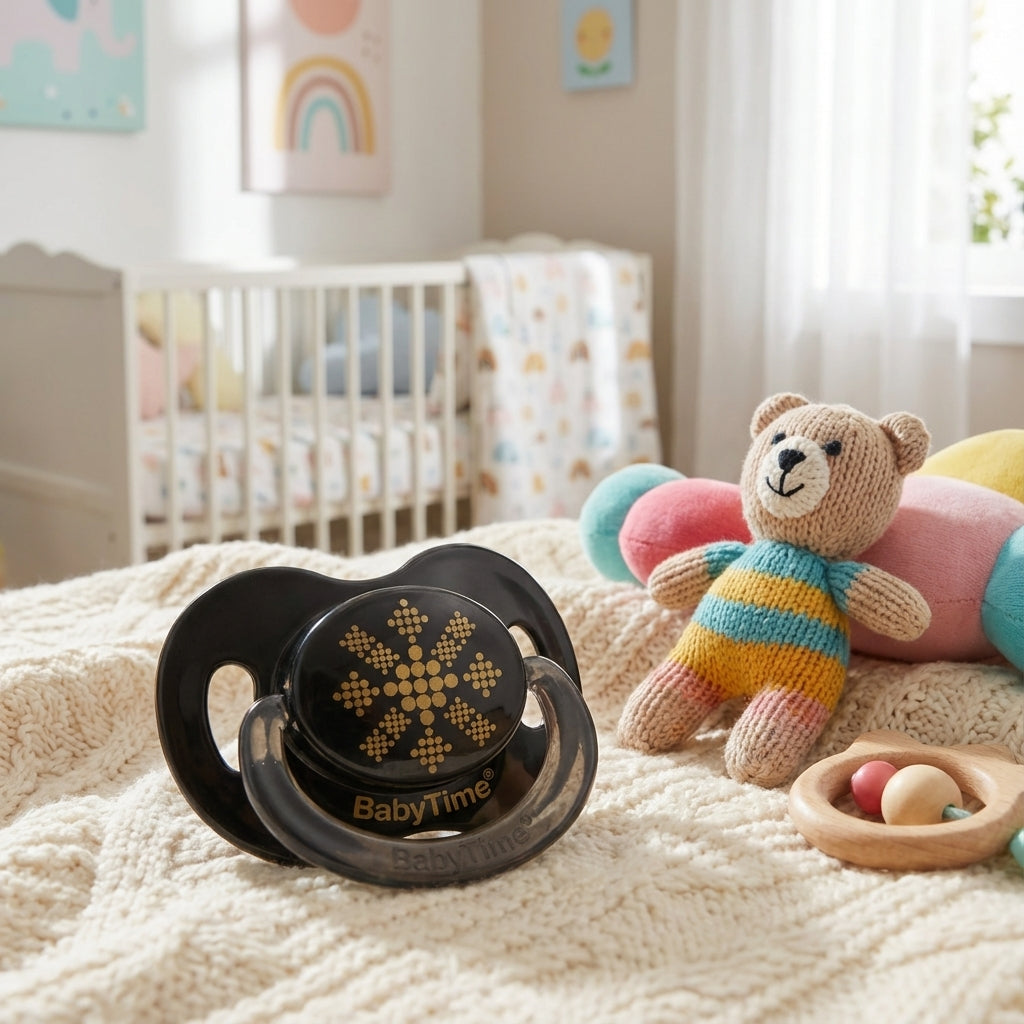 BabyTime Orthodontical Black Soother