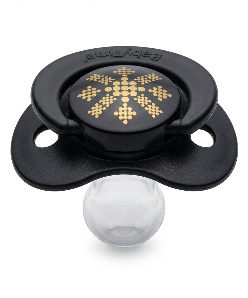BabyTime Orthodontical Black Soother