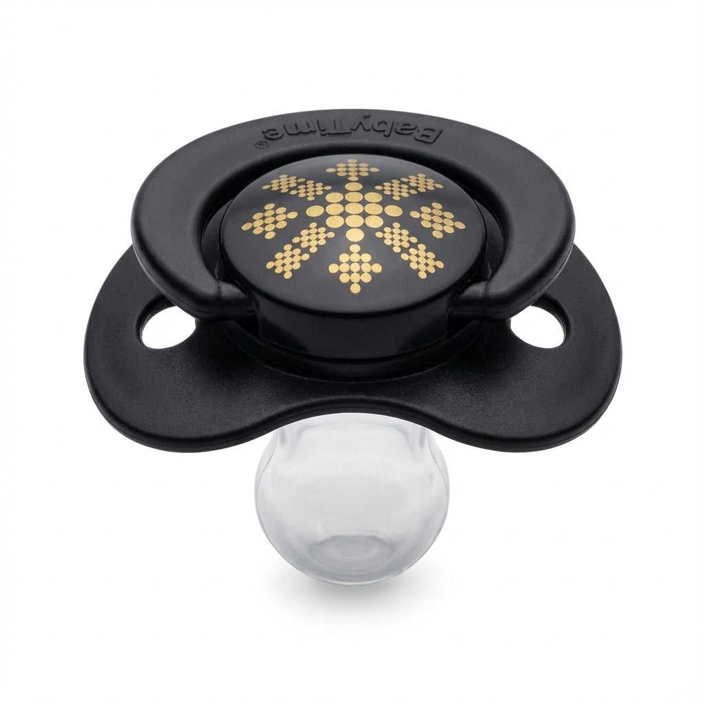 BabyTime Orthodontical Black Soother