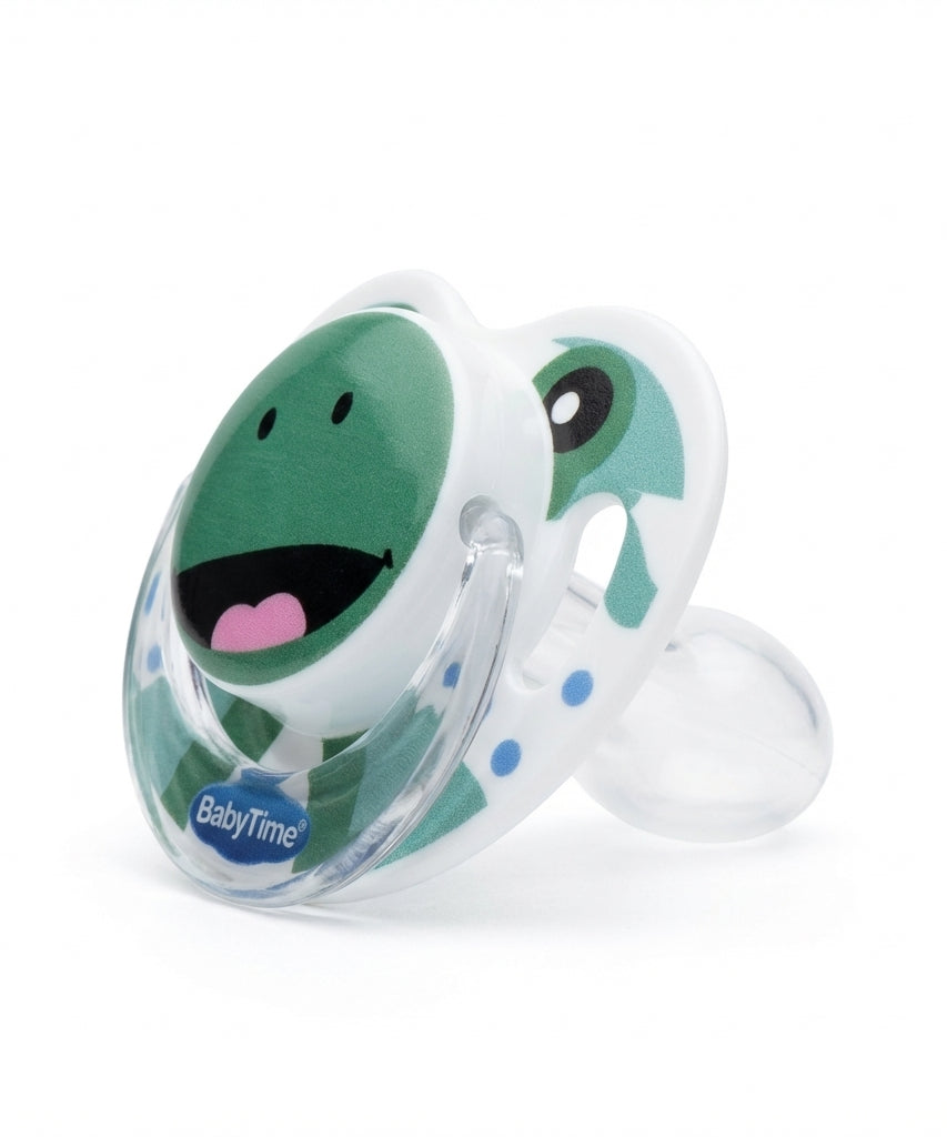 BabyTime Orthodontical Opaque Patterned Soother - No. 2 (6-18 Months)