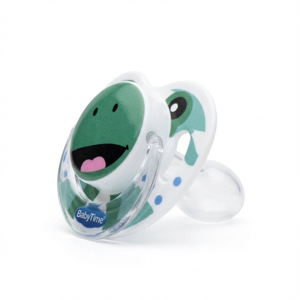 BabyTime Orthodontical Opaque Patterned Soother - No. 2 (6-18 Months)