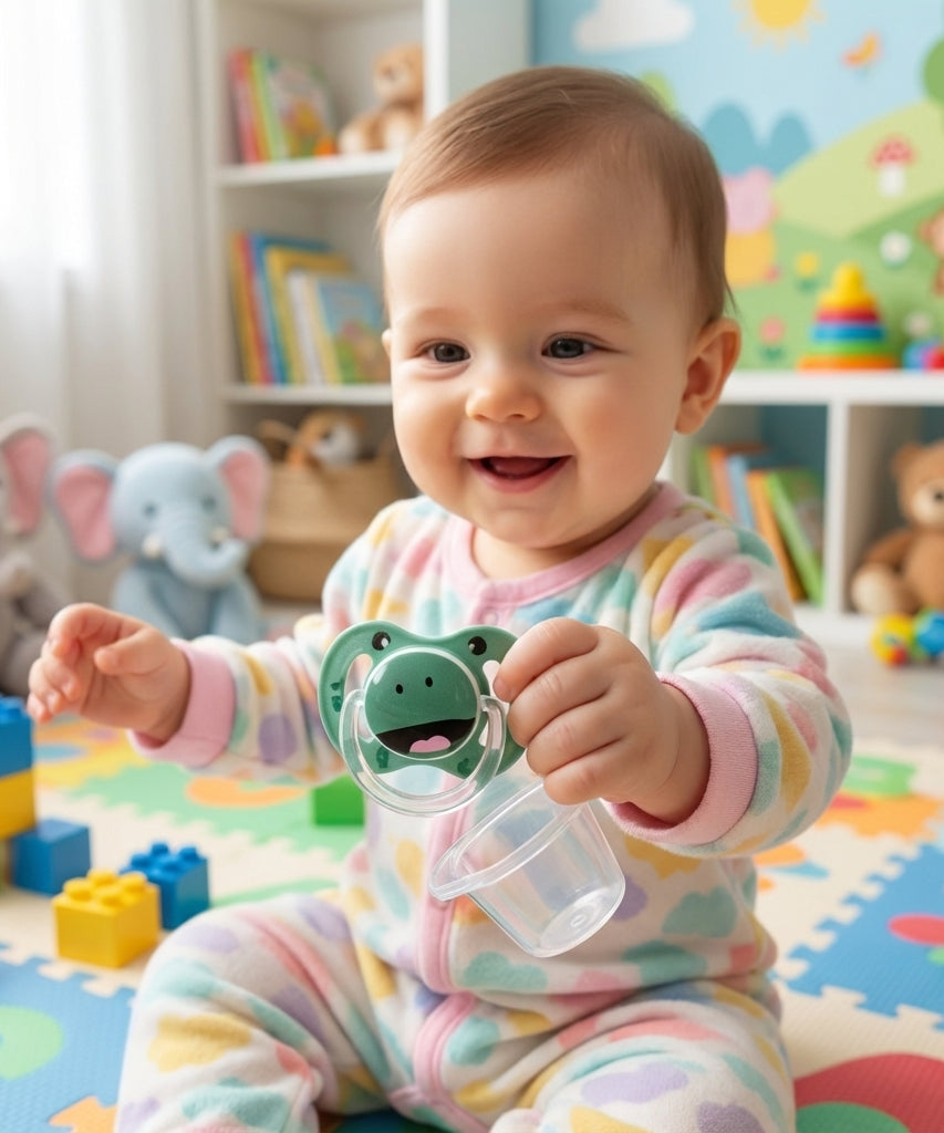BabyTime Orthodontical Opaque Patterned Soother - No. 2 (6-18 Months)