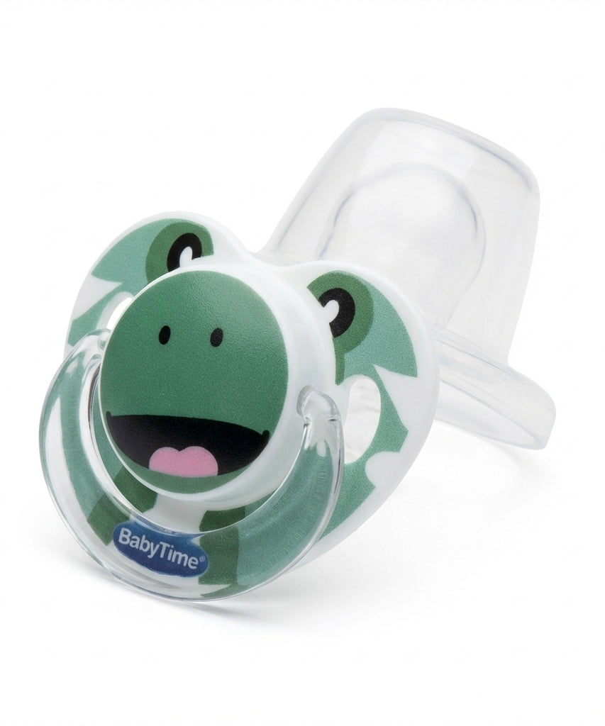 BabyTime Orthodontical Opaque Patterned Soother - No. 2 (6-18 Months)