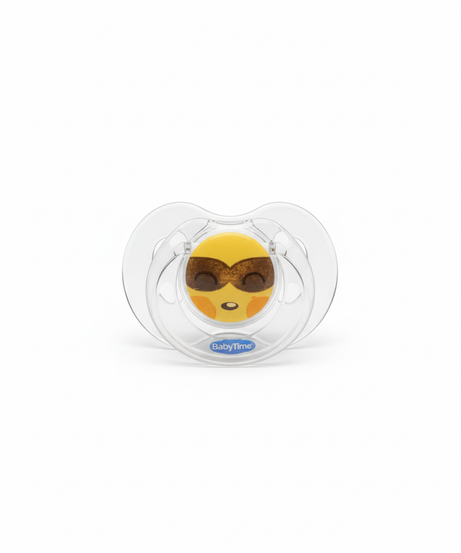 BabyTime Orthodontical Opaque Patterned Soother