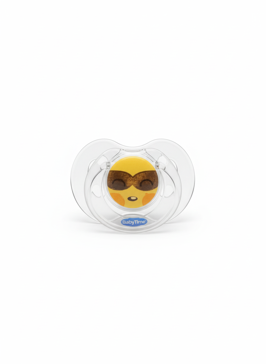 BabyTime Orthodontical Opaque Patterned Soother