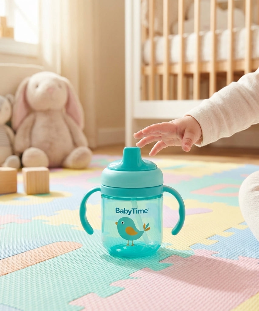 BabyTime PP Wide Neck Bottle with Handles