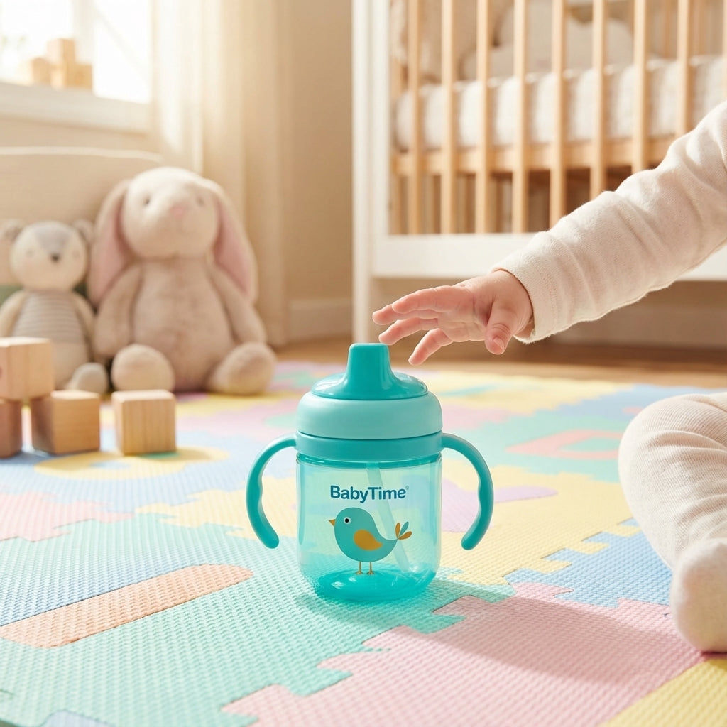 BabyTime PP Wide Neck Bottle with Handles