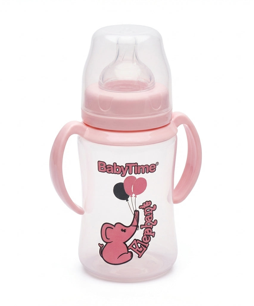 BabyTime PP Wide Neck Handled Bottle