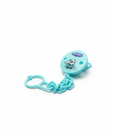 BabyTime Patterned Soother Chain - Panda