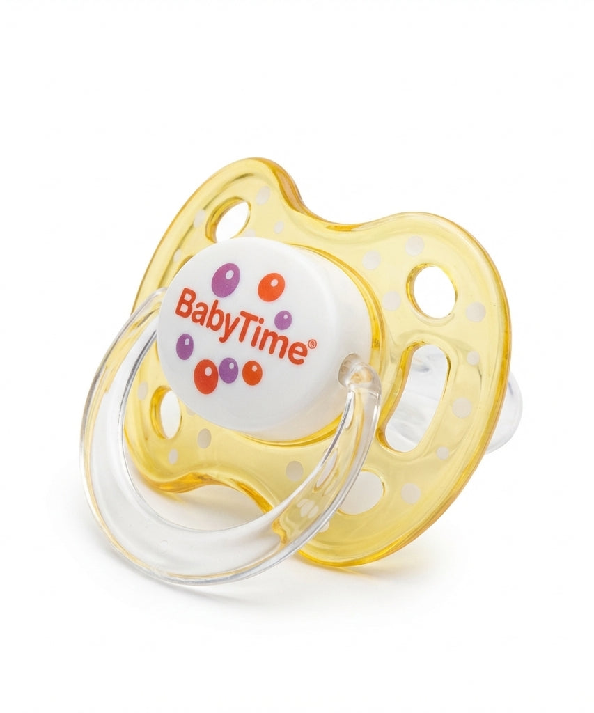 BabyTime Round Candy Patterned Soother