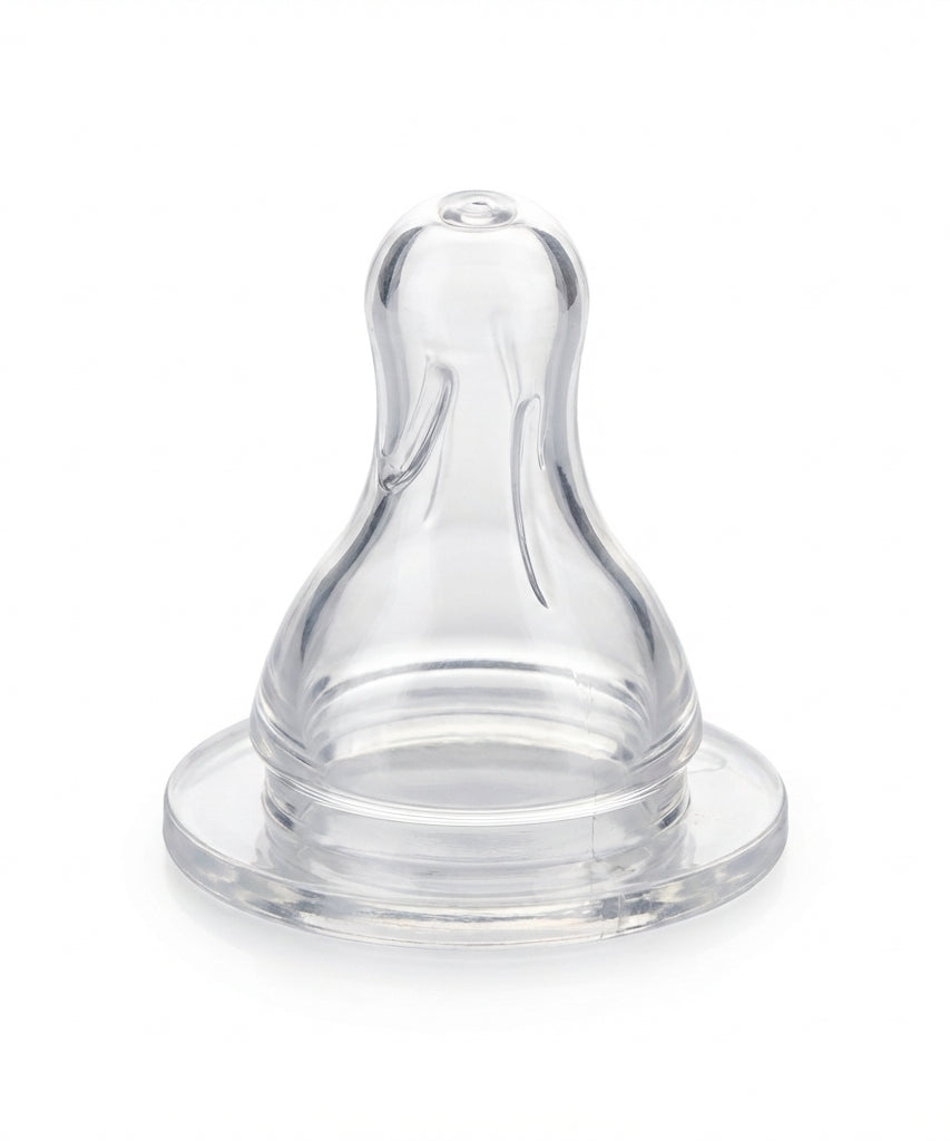 BabyTime Silicone Classic Nipple (No. 1, 0-6 Months)
