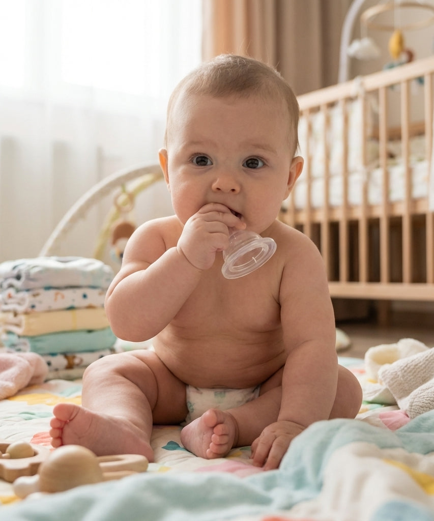 BabyTime Silicone Classic Nipple (No. 1, 0-6 Months)