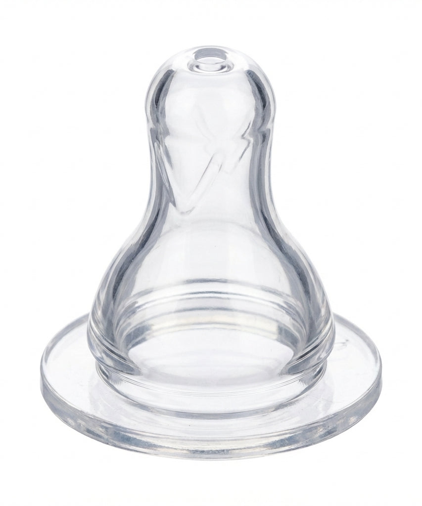 BabyTime Silicone Classic Nipple (No. 1, 0-6 Months)