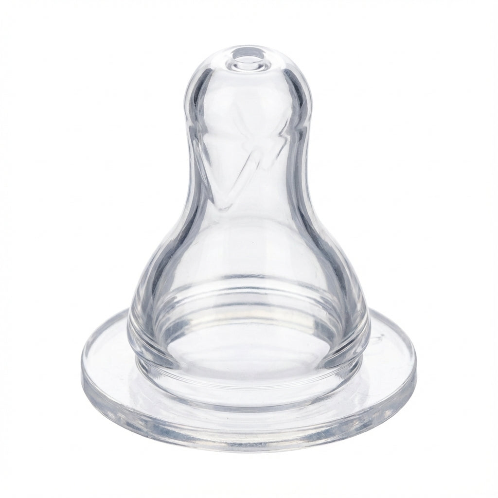 BabyTime Silicone Classic Nipple (No. 1, 0-6 Months)
