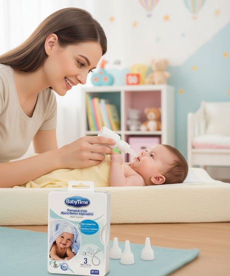 BabyTime Soft-Tip Nasal Aspirator