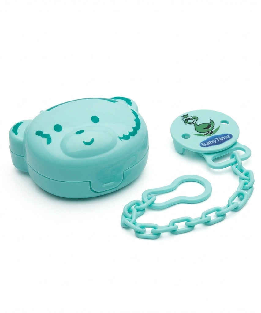 BabyTime Soother Protector Case Silikon Saklama Kabi Panda