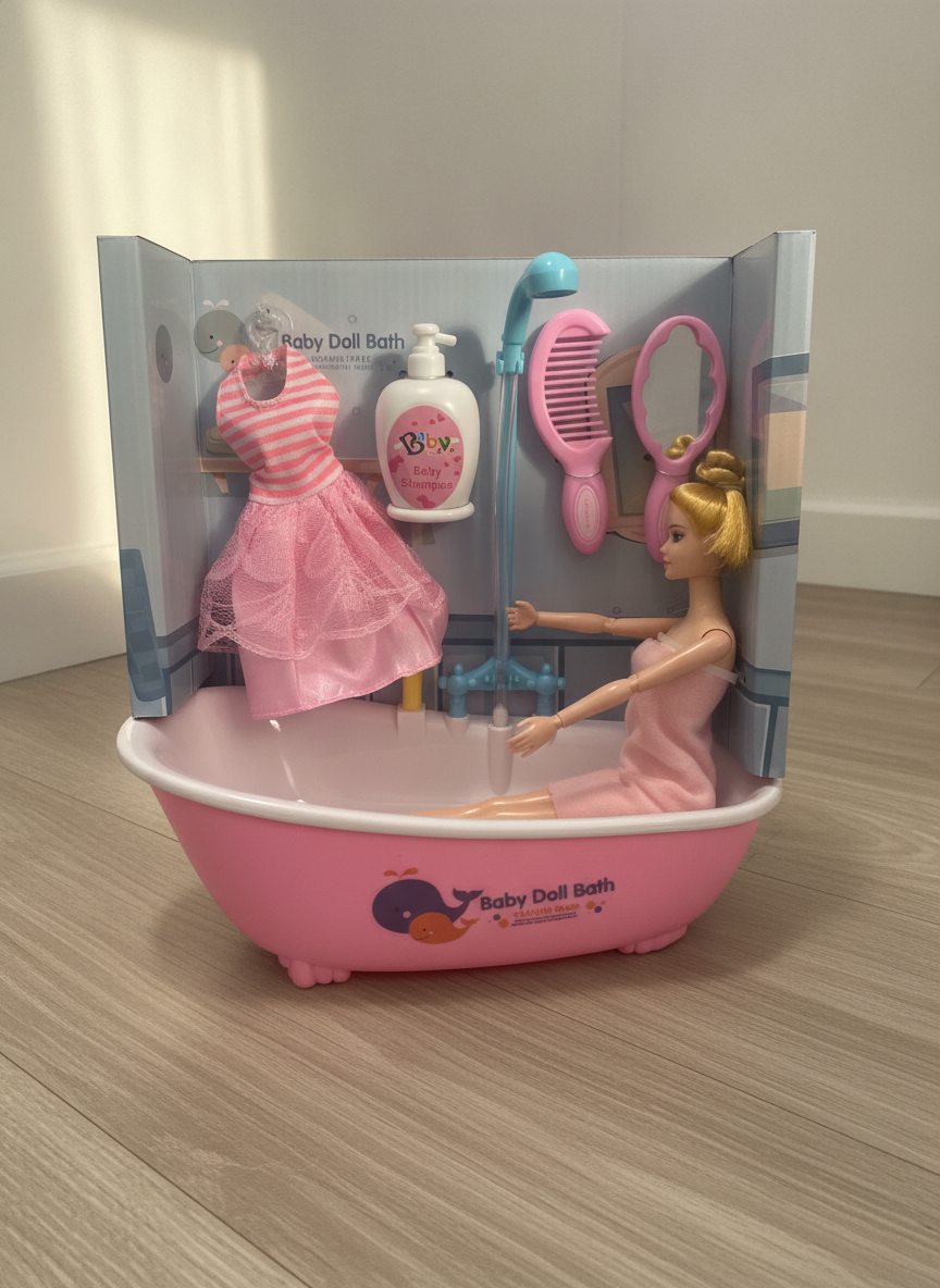 Baby Doll Bath Set