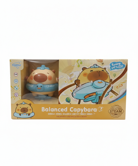 Balanced Capybara Single-Wheel Balance Car DIY Track Series