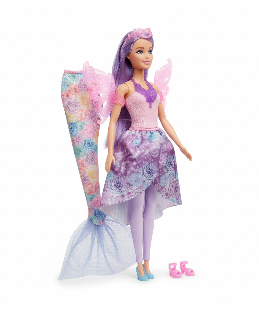 Barbie 10+ Looks! Fairy & Mermaid Fantasy Doll
