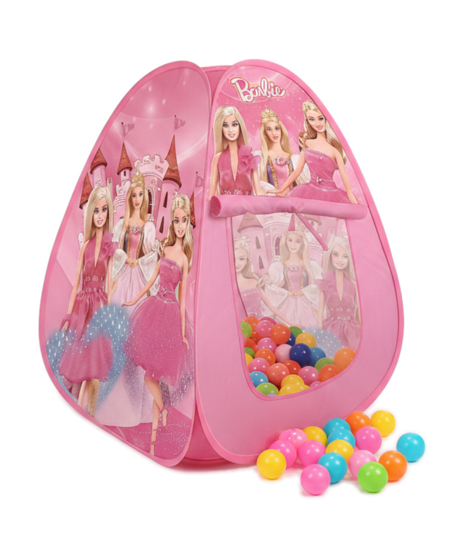 Barbie Play Tent with 100 Marine Balls
