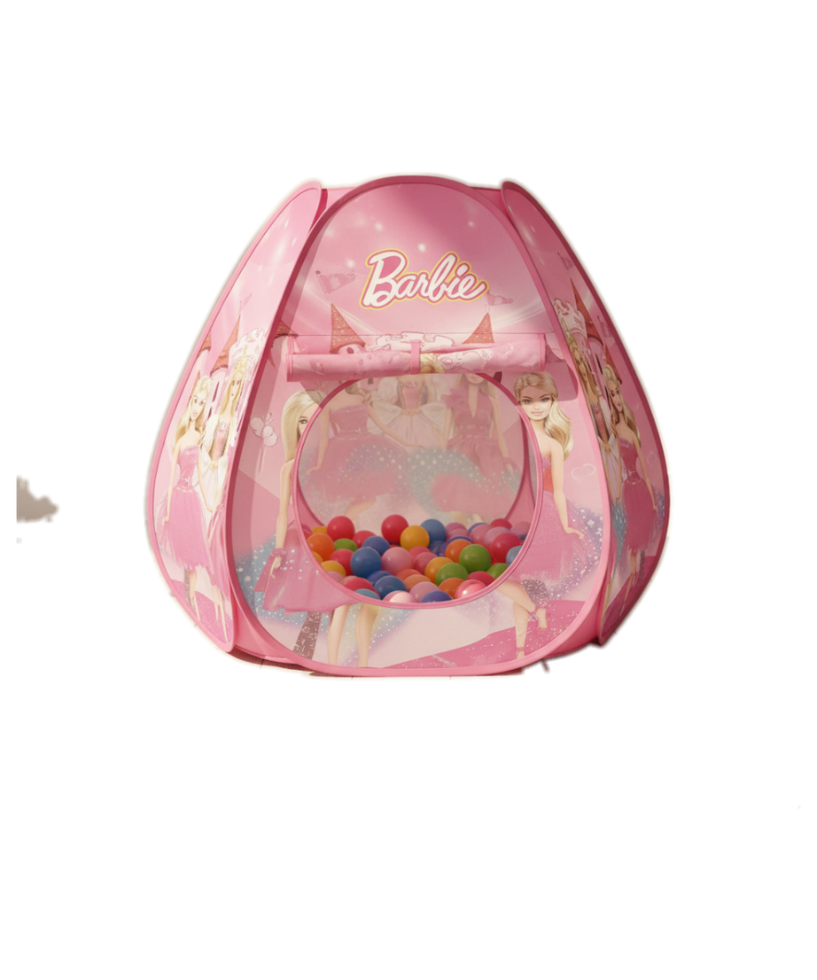Barbie Play Tent with 100 Marine Balls