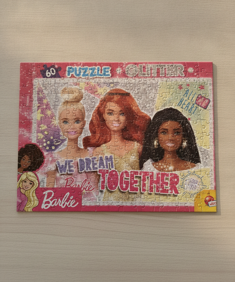Barbie We Dream Together 60 Glitter Puzzle