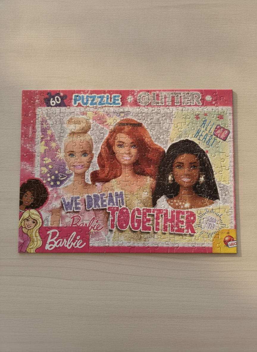 Barbie We Dream Together 60 Glitter Puzzle