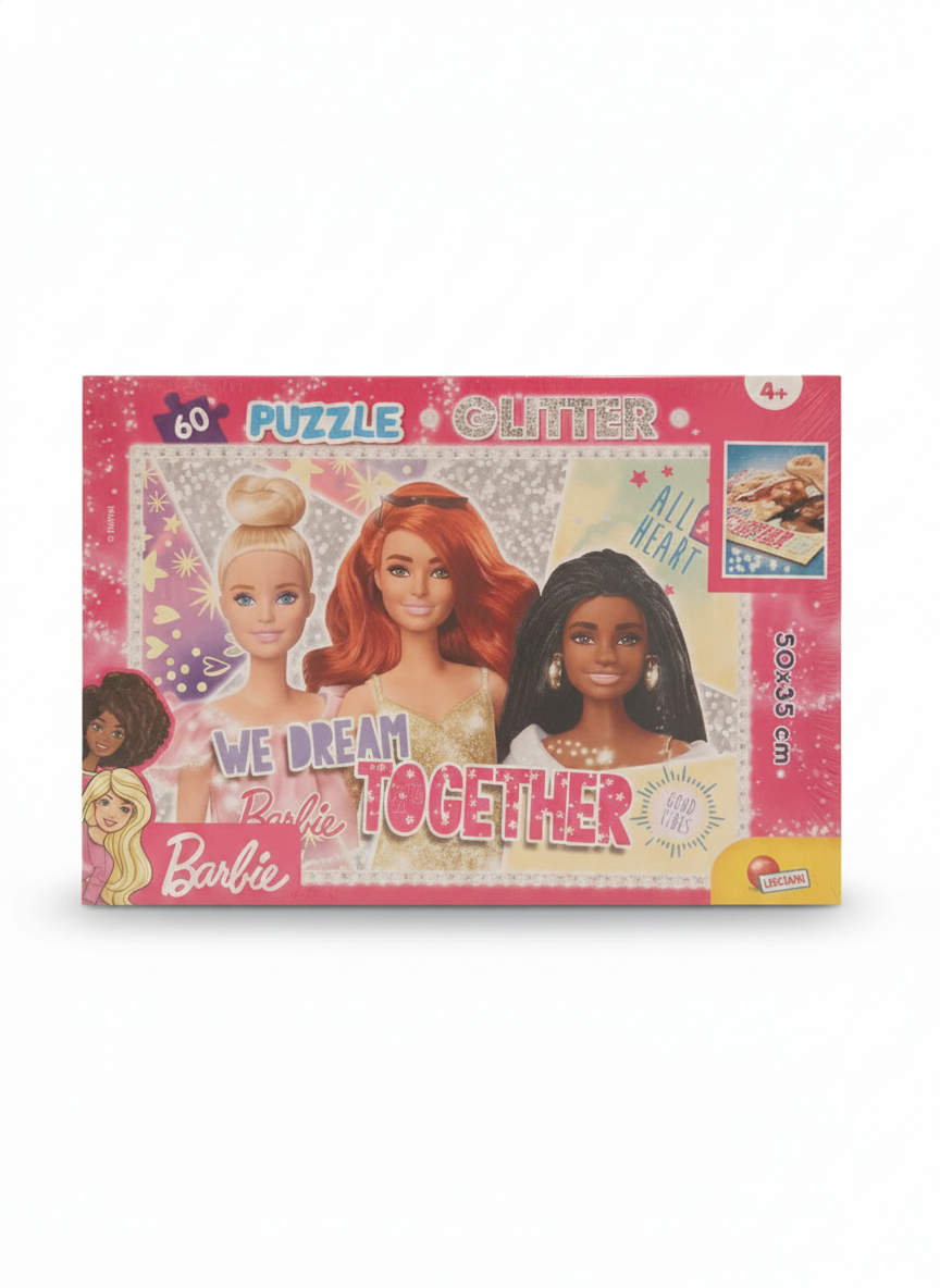Barbie We Dream Together 60 Glitter Puzzle