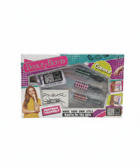 Beauty Bomb Hair Styling & Tattoo Kit
