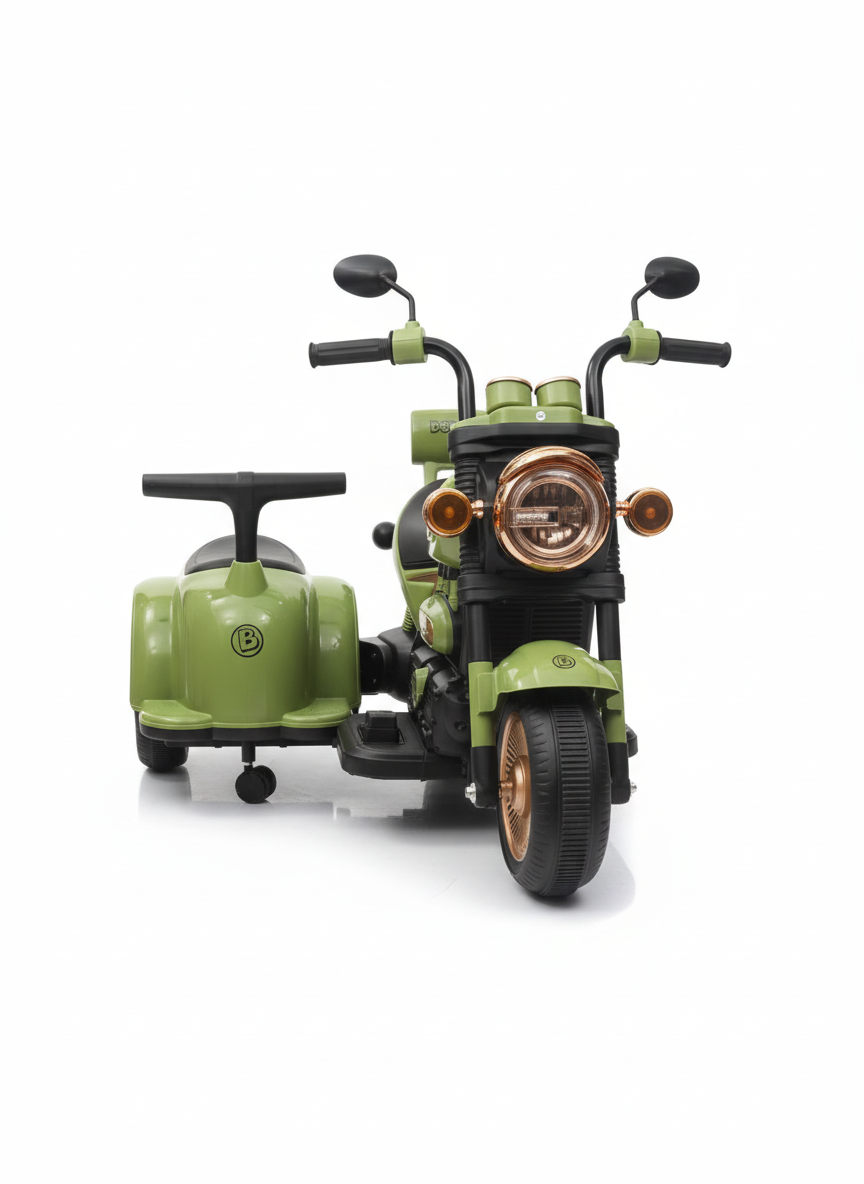 Benda Ride-On Motorcycle with Sidecar
