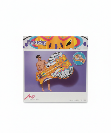 Bestway Art Collection Inflatable Guitar Pool Lounge