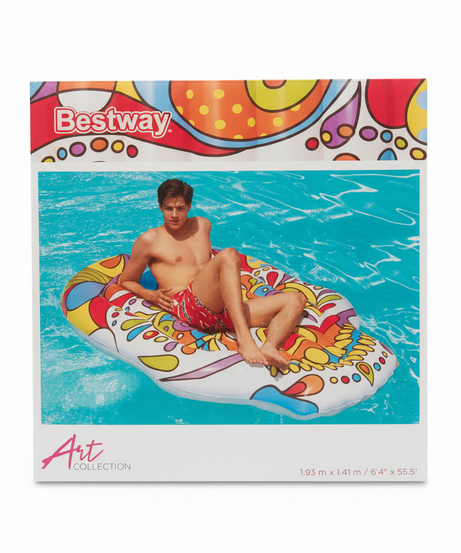 Bestway Art Collection Inflatable Lounge Float