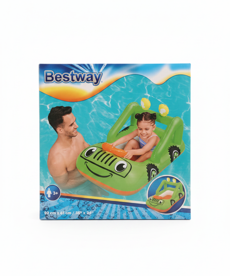 Bestway Inflatable Kids' Adventure Car Ride-On Float