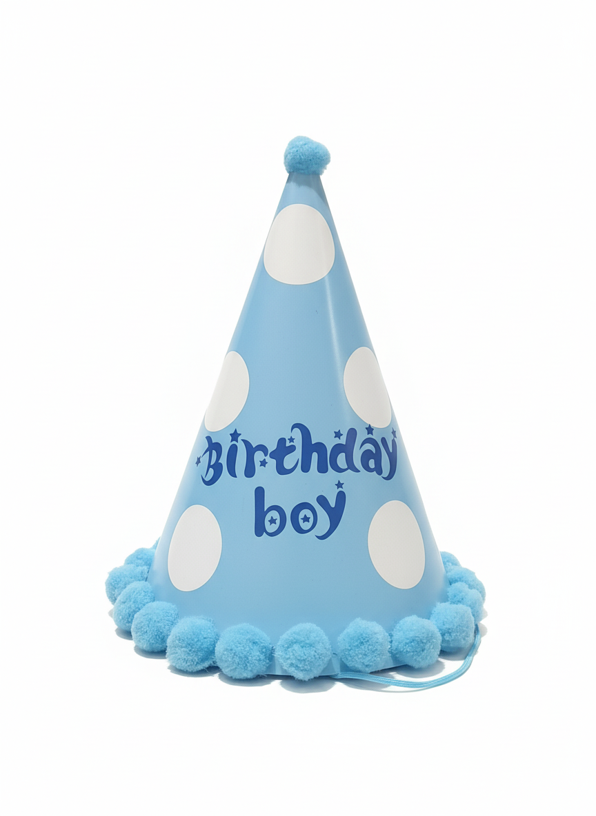 Birthday Boy Celebration Party Hat