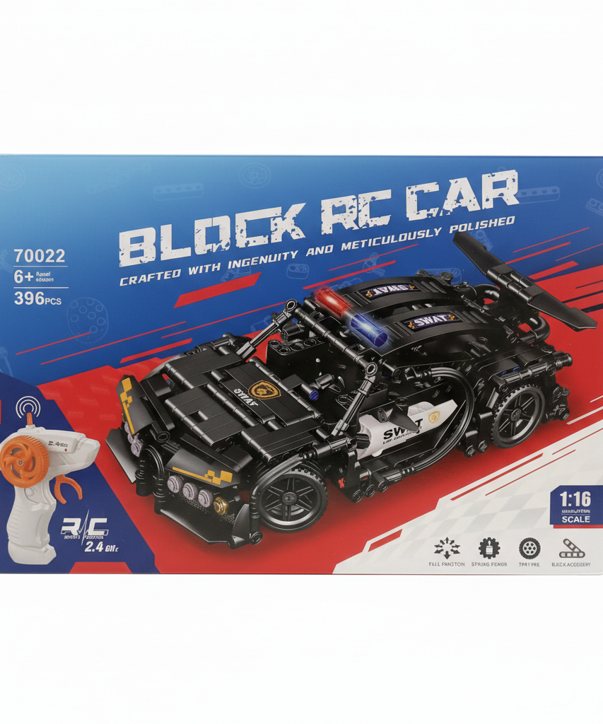 Block RC Car