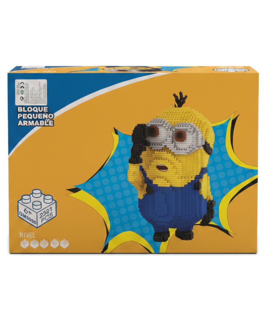 Bloque Pequeño Armable Minion Building Set DM3035