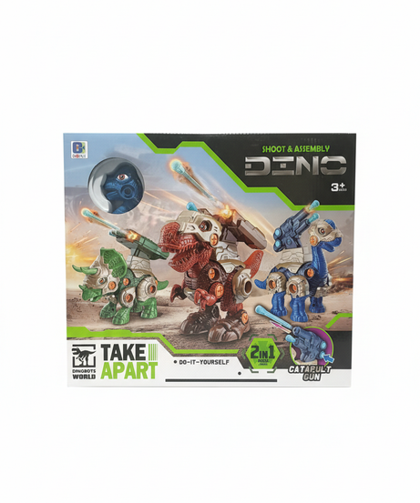 BoHui Shoot & Assembly Take Apart Dinobots World Dino