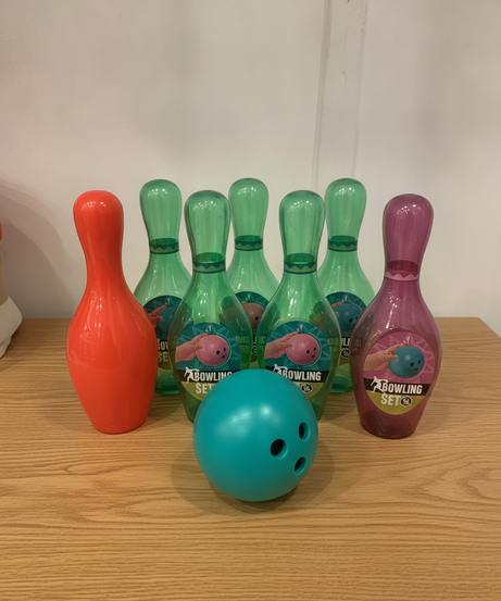 Bowling Set with Light-Up Bowling Ball