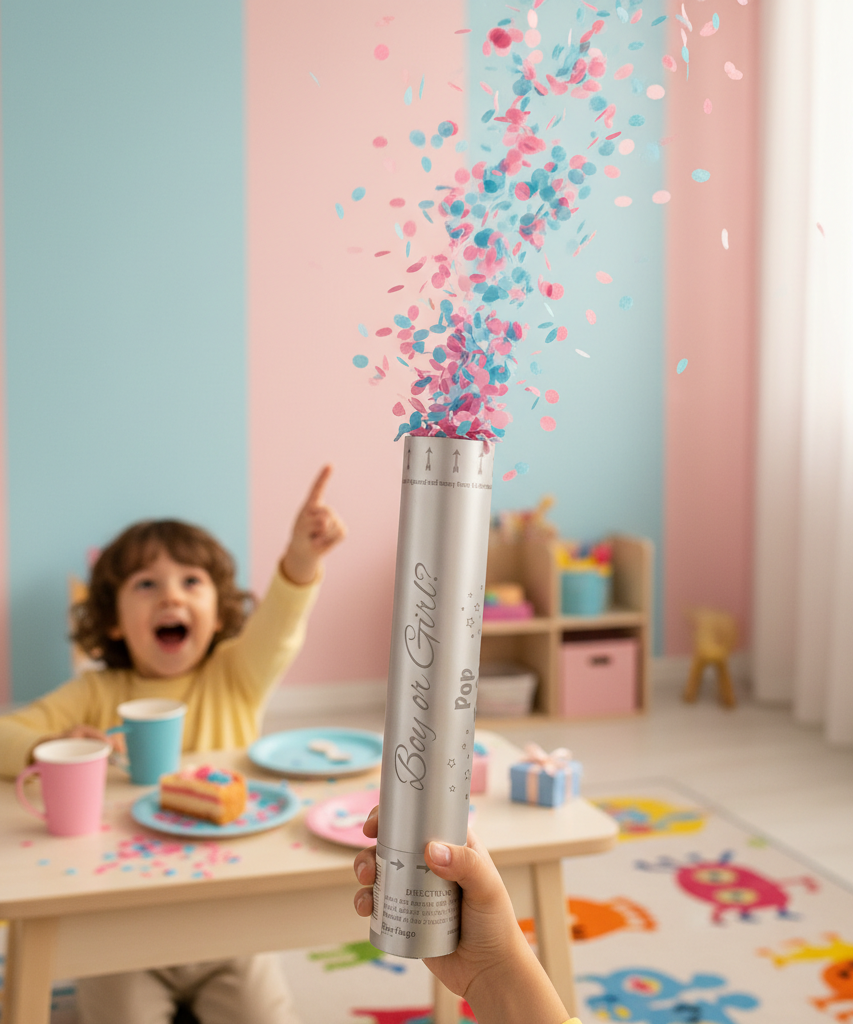 Boy or Girl? Gender Reveal Pop