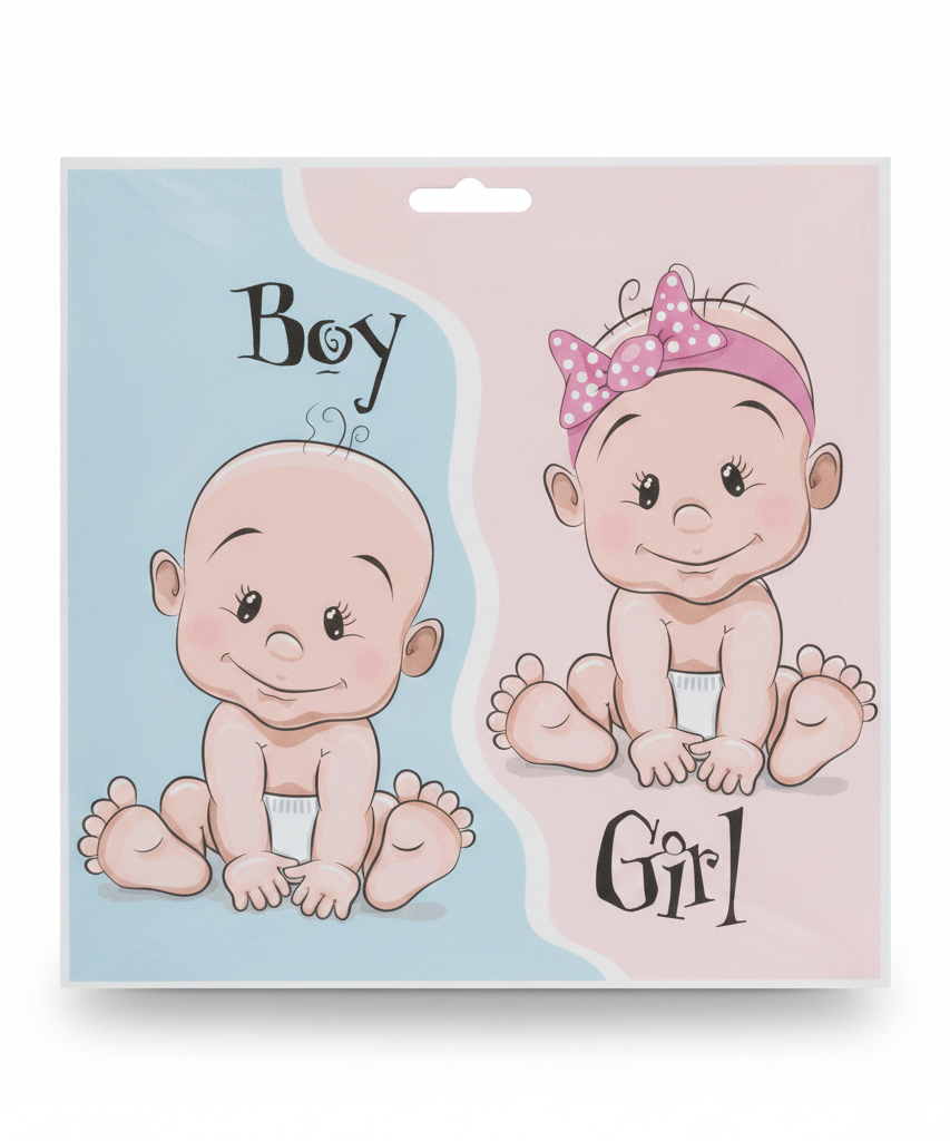 Boy or Girl Baby Theme Decoration