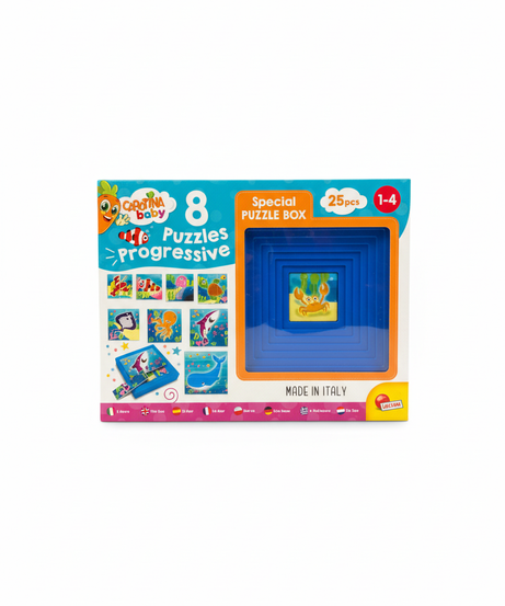 CAROTINA baby 8 Puzzles Progressive