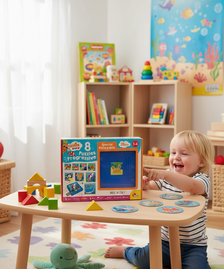 CAROTINA baby 8 Puzzles Progressive